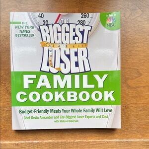 Biggest Loser Family Cookbook - Green Cover